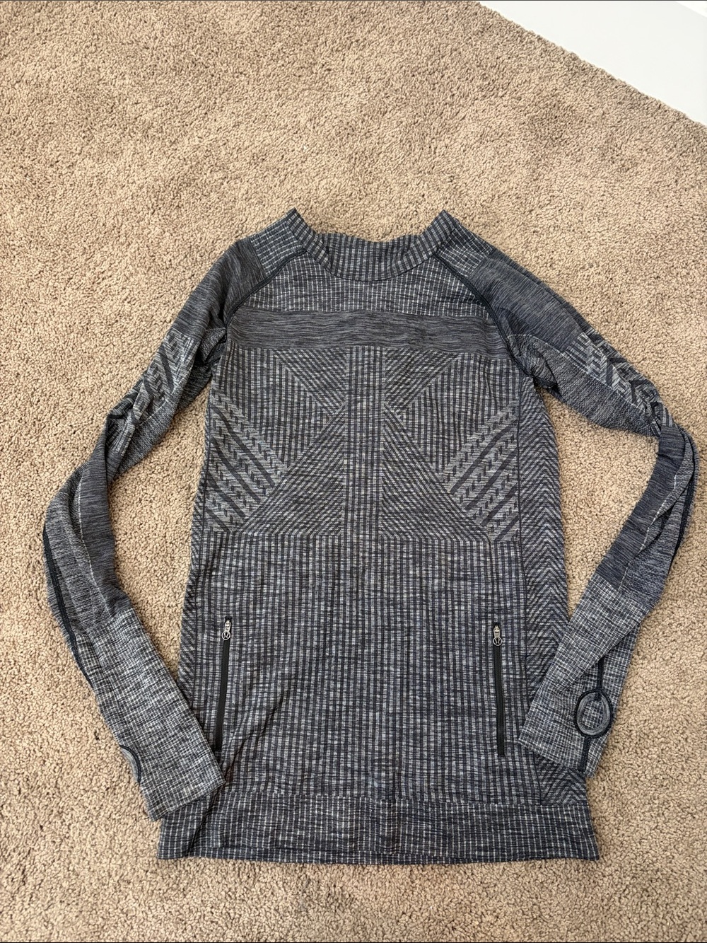 Lululemon Long Sleeve Athletic Top